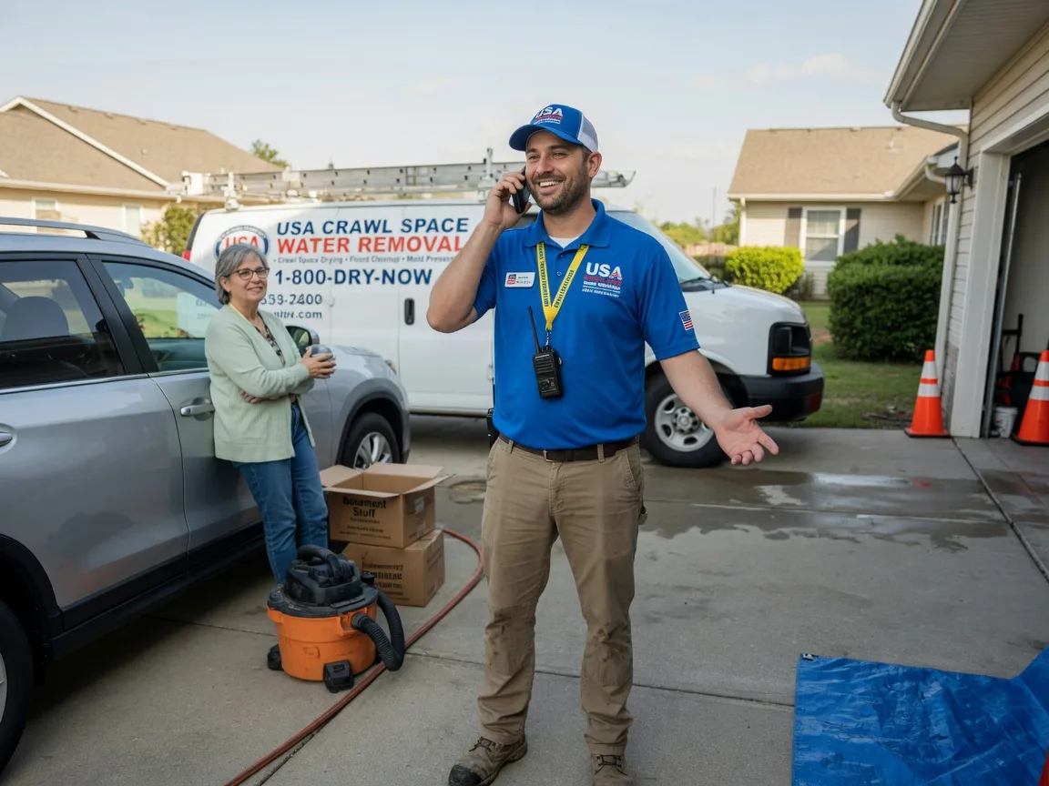 Crawl Space Water Removal Stilesville, IN FAQs